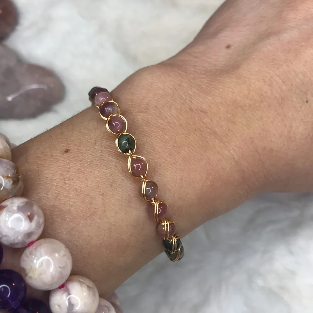 Tourmaline bracelet - Picture 5 of 6